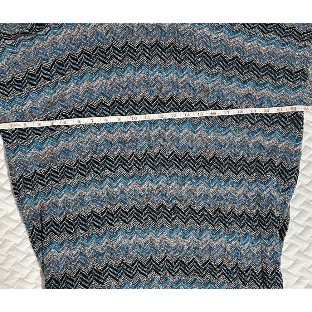 Vintage Tundra Canada Sweater Coogi Style Y2K Knit  Blue & Gray Sz L